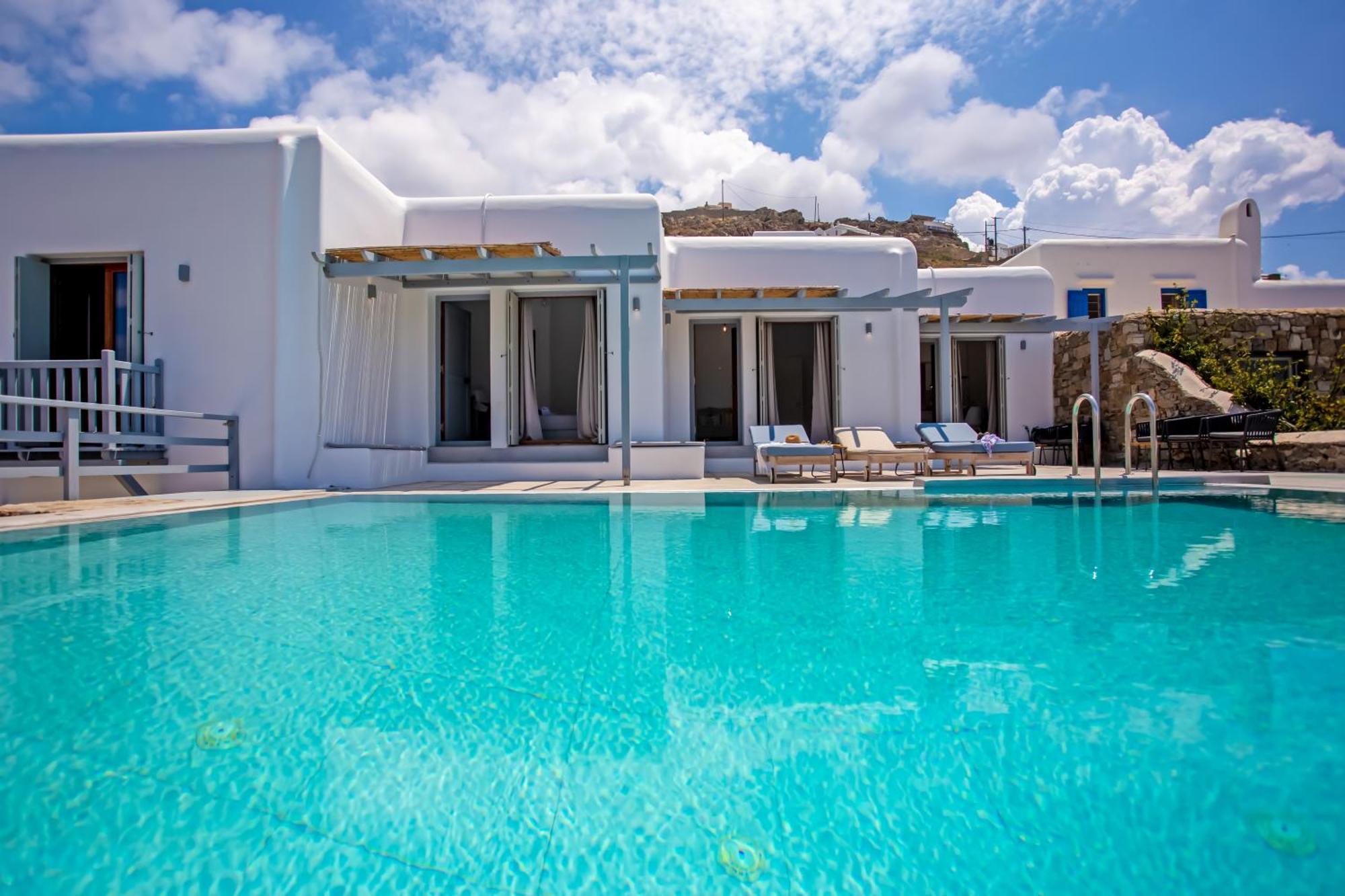 Aqua Breeze Seaview Pool Suites Mykonos Mykonos Town Exterior photo